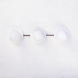 Three-Light Opal Globe Bath Vanity Light