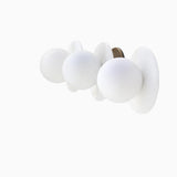 Three-Light Opal Globe Bath Vanity Light