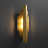 Tiered Geometric Sconce