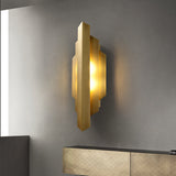 Tiered Geometric Sconce