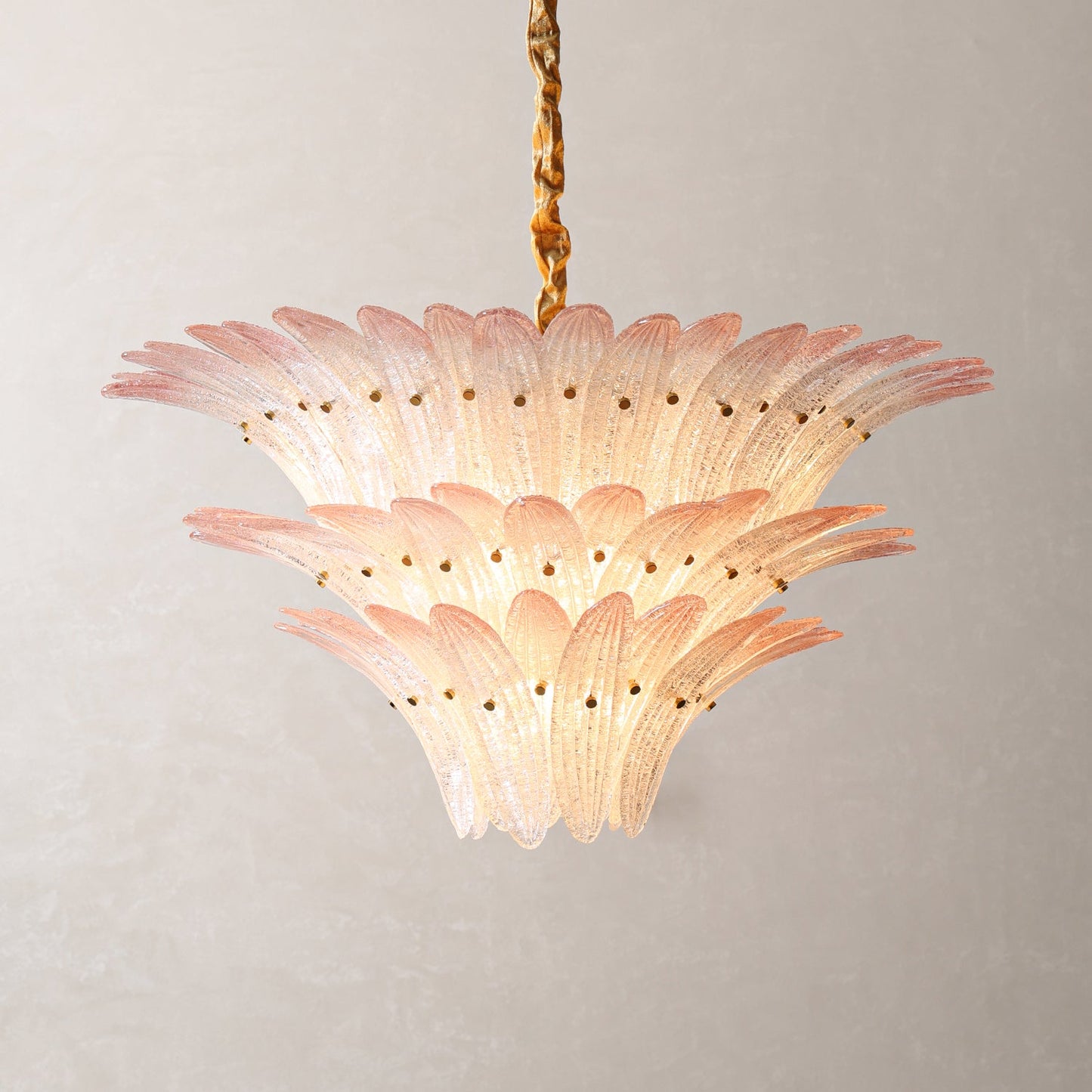 Treviso Chandelier Pink