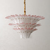 Treviso Chandelier Pink