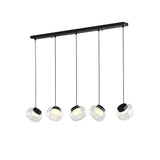 Light for Dining Room – Trufa Long Plate 5 Heads Pendant Light - View 7