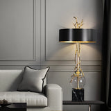 crystal table lamp