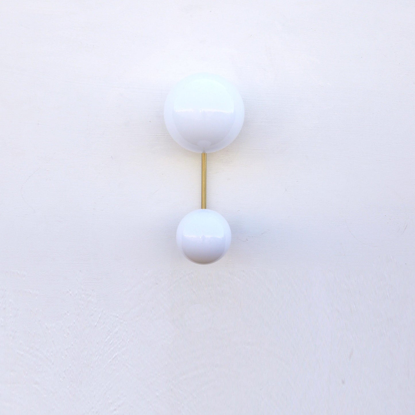 Two-Light Offset Globe Wall Sconce