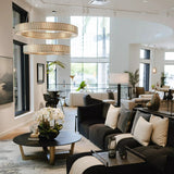 Jeunet 3-Tier Round Chandelier