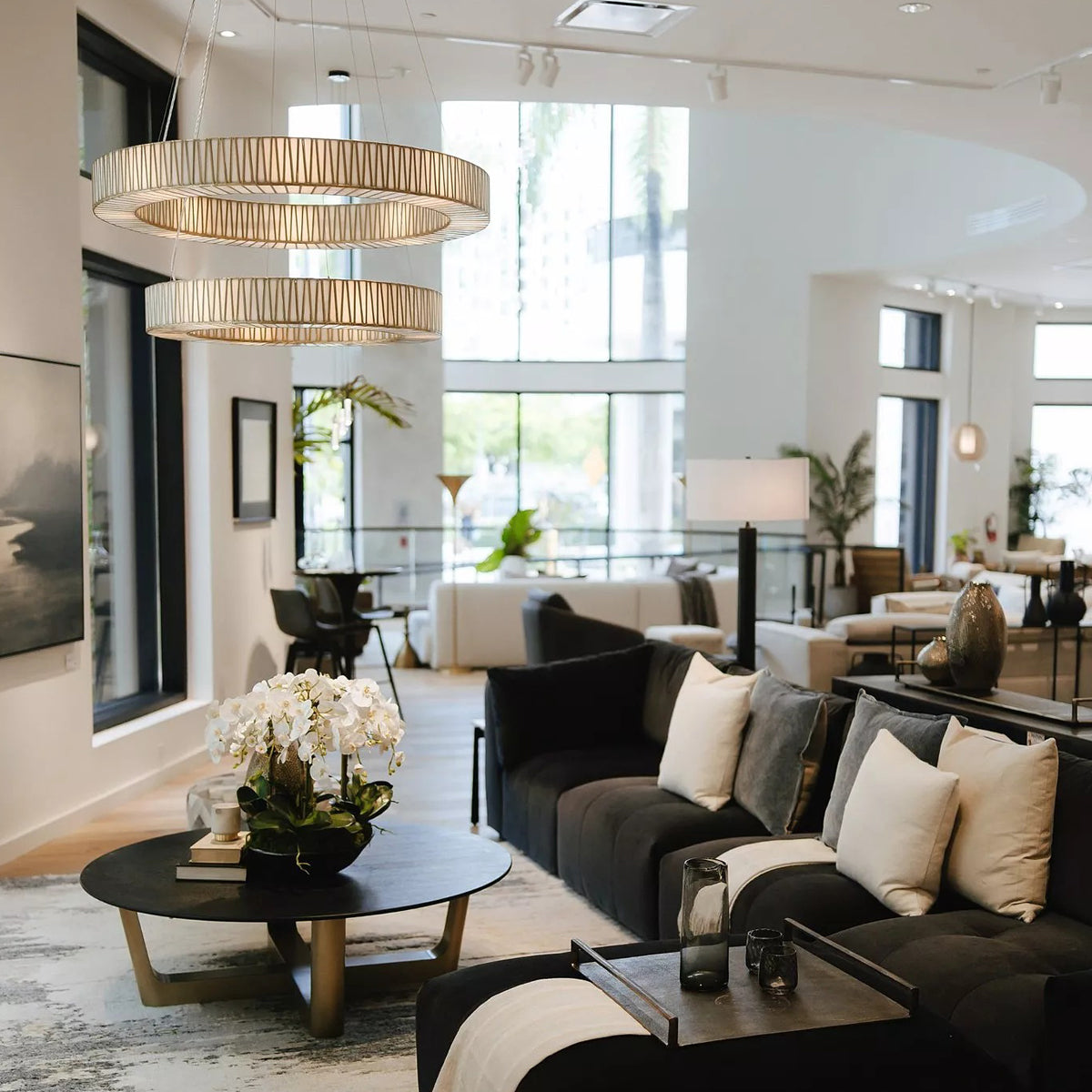 Jeunet 3-Tier Round Chandelier