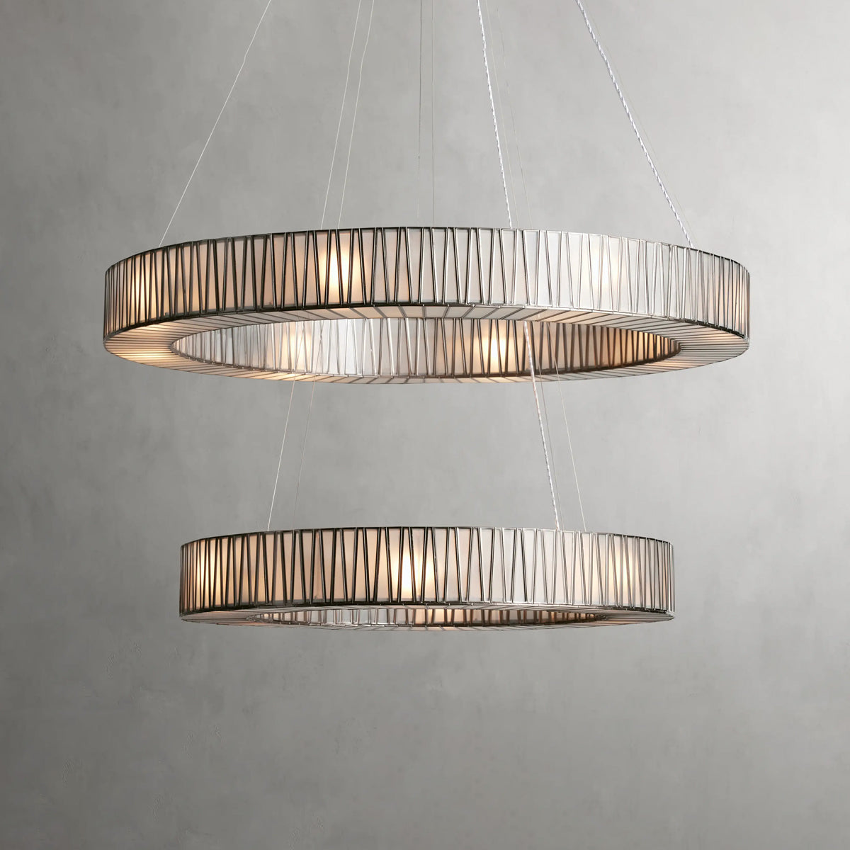 Jeunet 3-Tier Round Chandelier