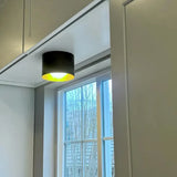 Vintage Brass Ceiling Spotlight, Simple Milky Glass Shade