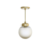 Vintage Brass Pendant Chandelier – Classic Kitchen Island Lighting