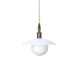 Vintage Glass Pendant Light – Industrial Kitchen Island Table Pendant Lamp