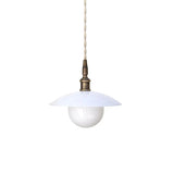 Vintage Glass Pendant Light – Industrial Kitchen Island Table Pendant Lamp