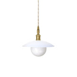 Vintage Glass Pendant Light – Industrial Kitchen Island Table Pendant Lamp