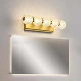 acrylic 5-light vanity lighting