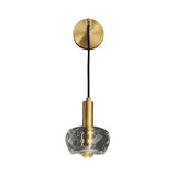 gold crystal lighting