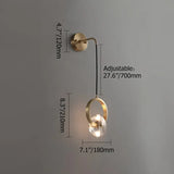 gold wall lighting