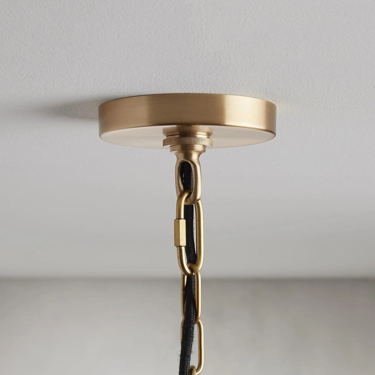 Watley Dome Pendant in White