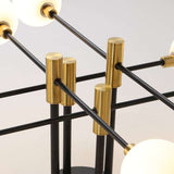 white glass ceiling lighting